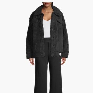 UGG Women's Frankie Sherpa fleece trucker Jacket